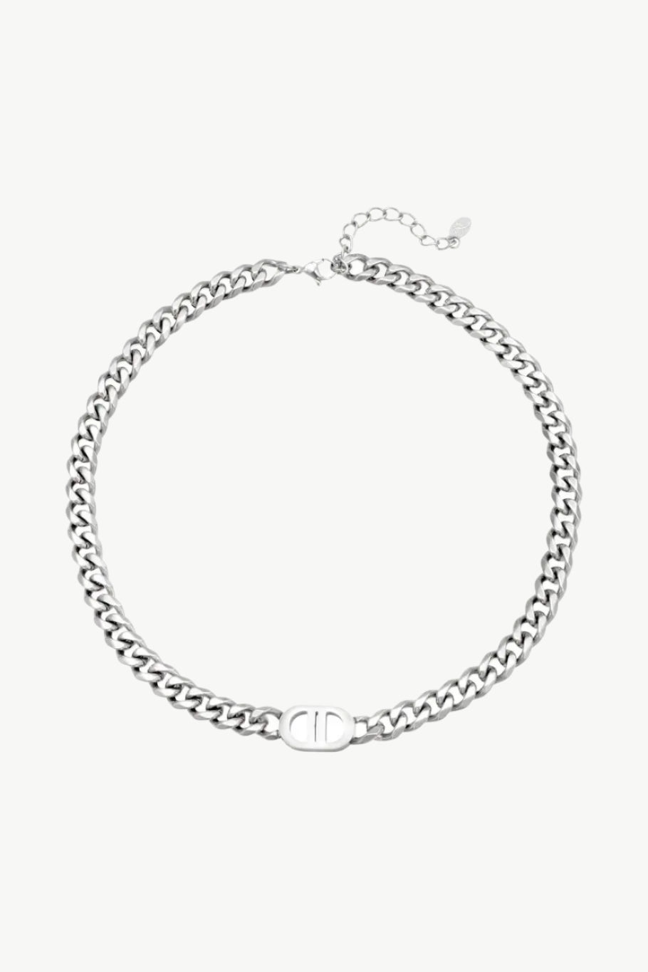 Good life schakelketting zilver