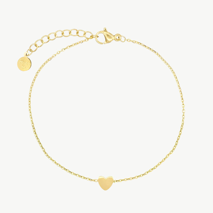 gouden armband met hartje